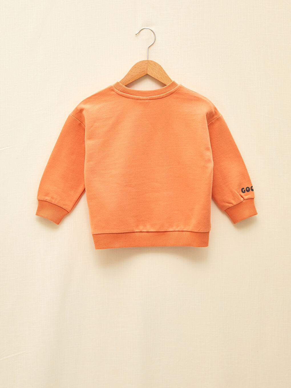 سويت شيرت أطفال رضع ولادي قطن عضوي مطبوع عليه رسمة جوفي-1