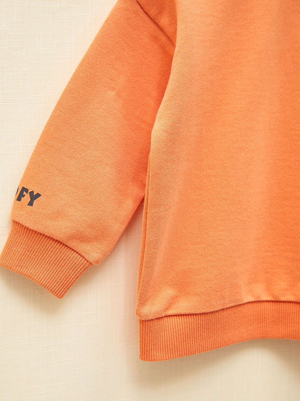 سويت شيرت أطفال رضع ولادي قطن عضوي مطبوع عليه رسمة جوفي-3