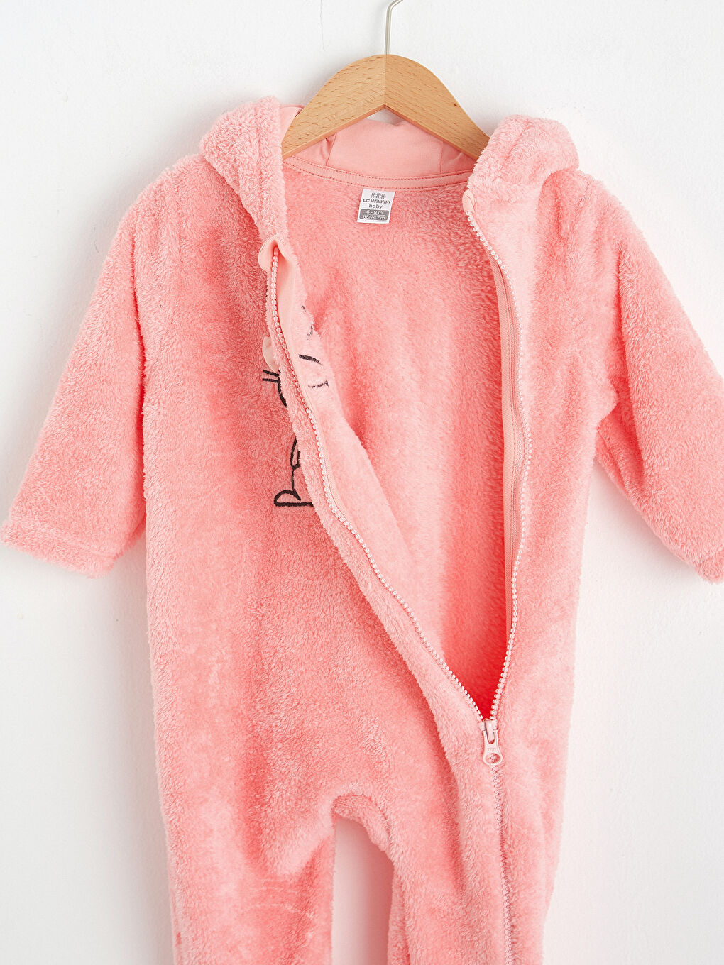 Плюшевый комбинезон для малышей-девочек-3