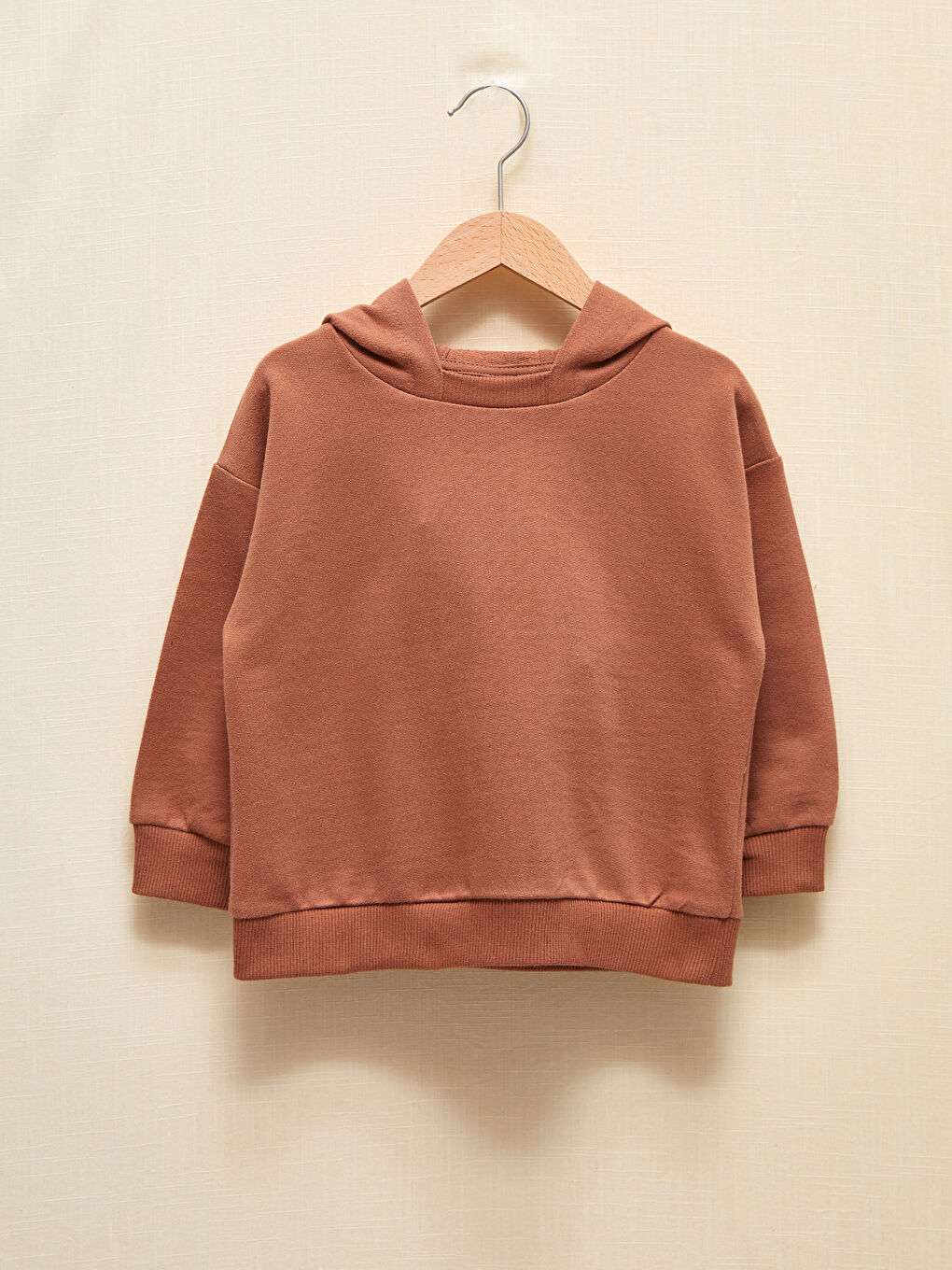 Baby Boy Organic Cotton Hooded Sweatshirt