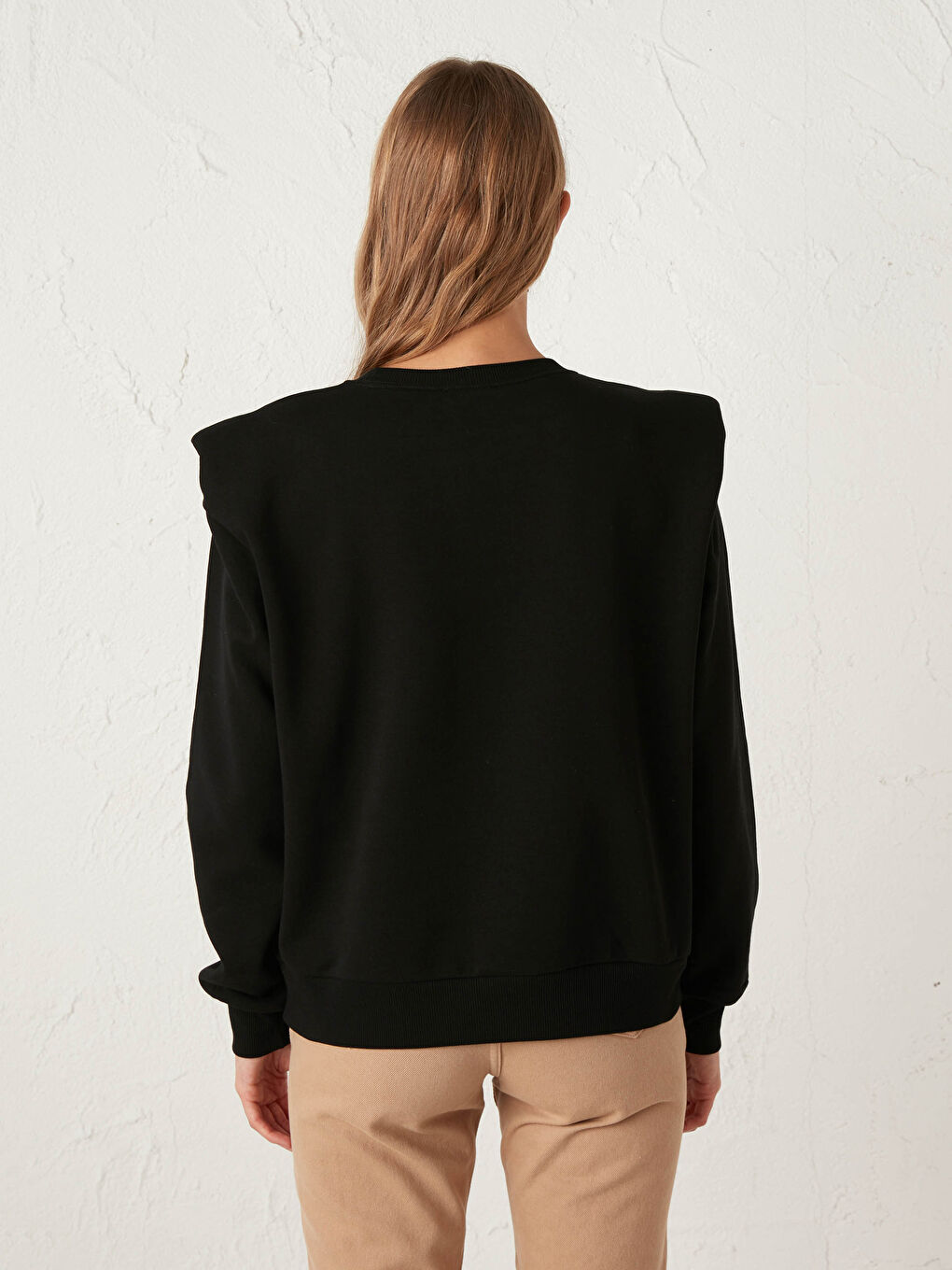 Sweatshirt with Shoulder Pads -0WHJ44Z8-CVL
