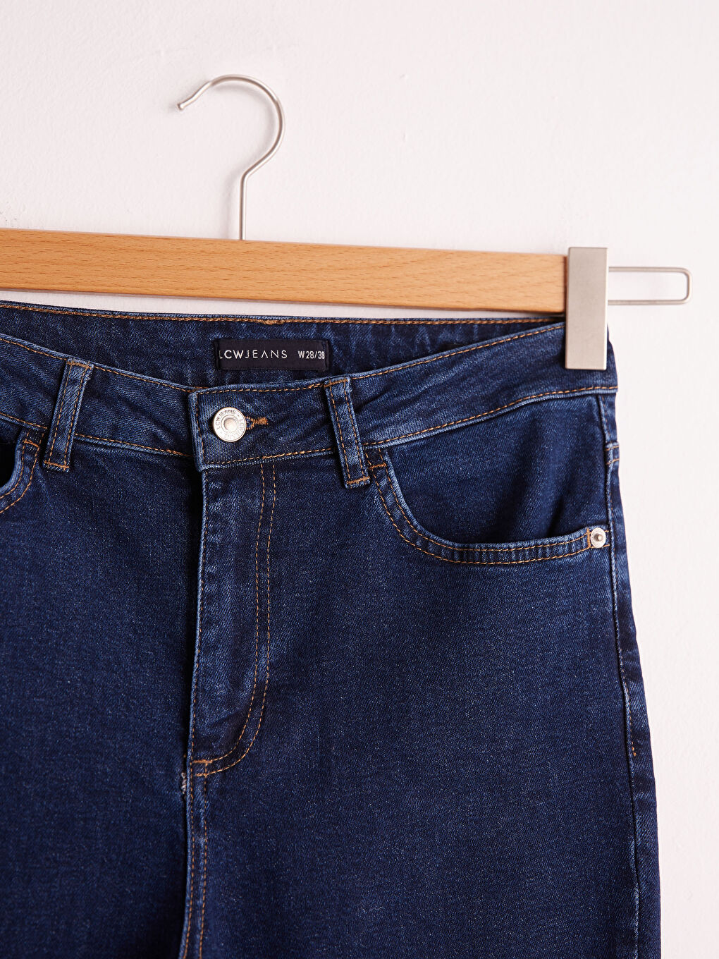 Straight Fit Women's Jeans-6