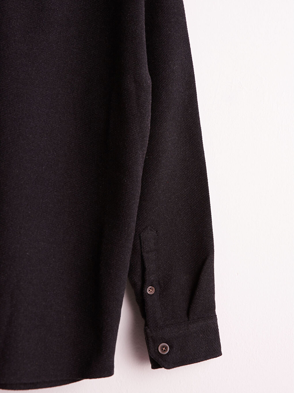 Cămașă Supradimensionată Groasă din Flanelă-7