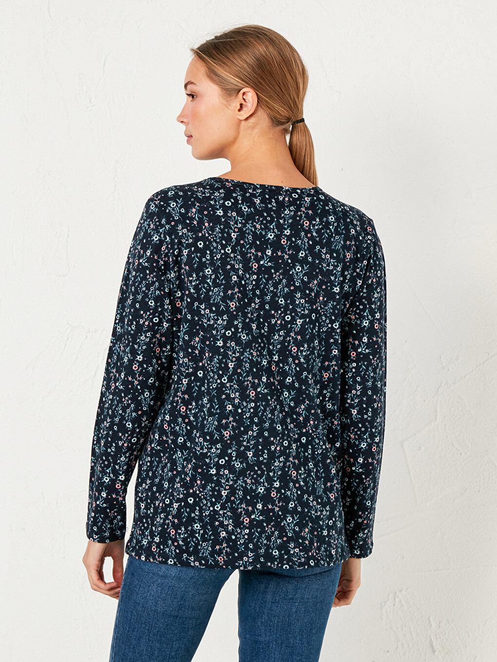 Floral Cotton T-Shirt-3