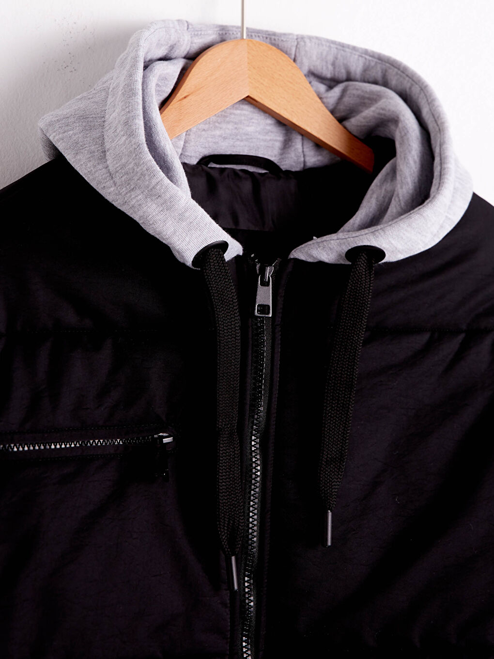 LCW Vision Damen-Daunenjacke mit Kapuze und langen Ärmeln -0WHL07Z8-CVL