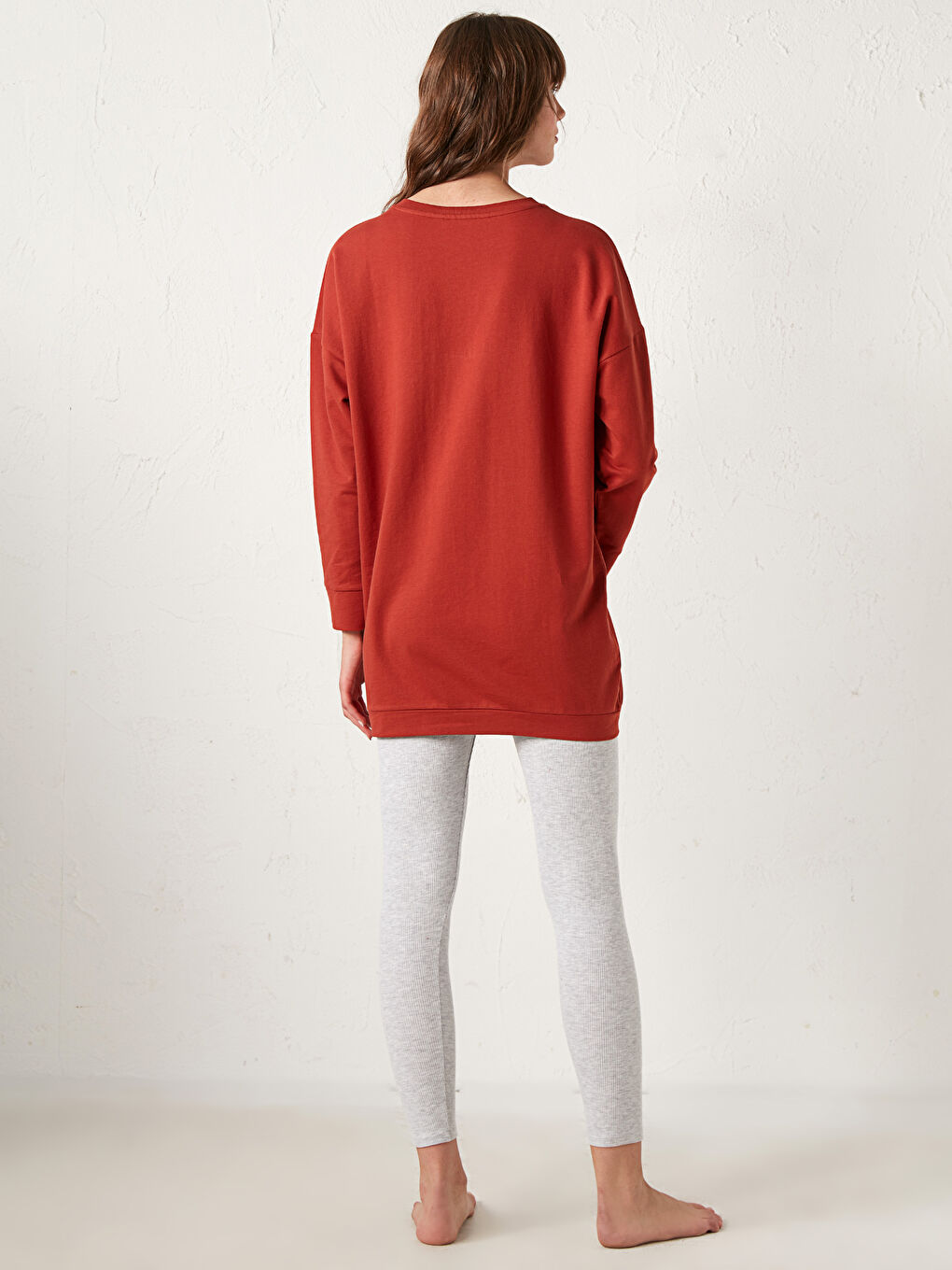 Slogan Printed Pyjamas Set-3