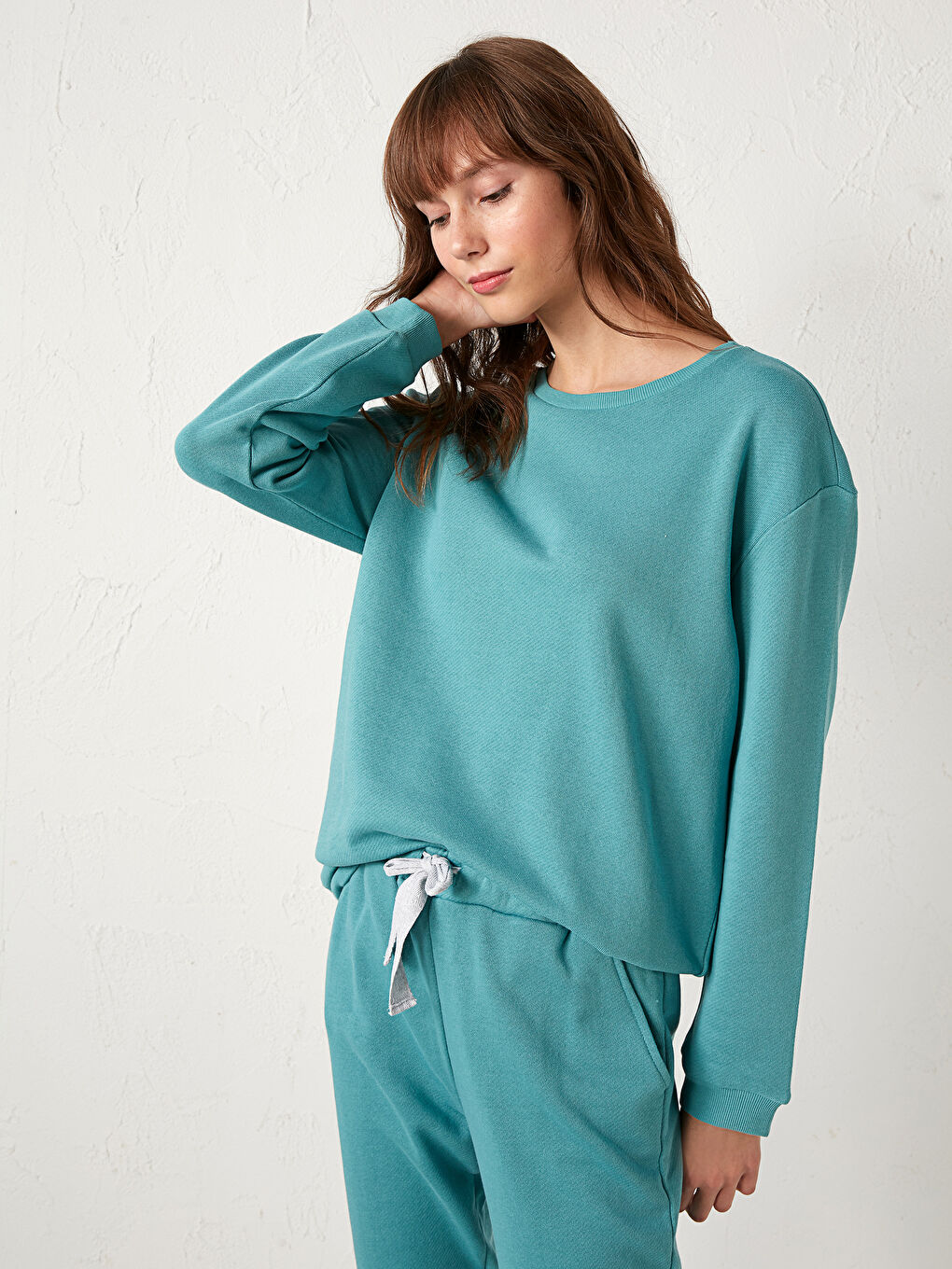 Ensemble de pyjama TURQUOISE Femme-2