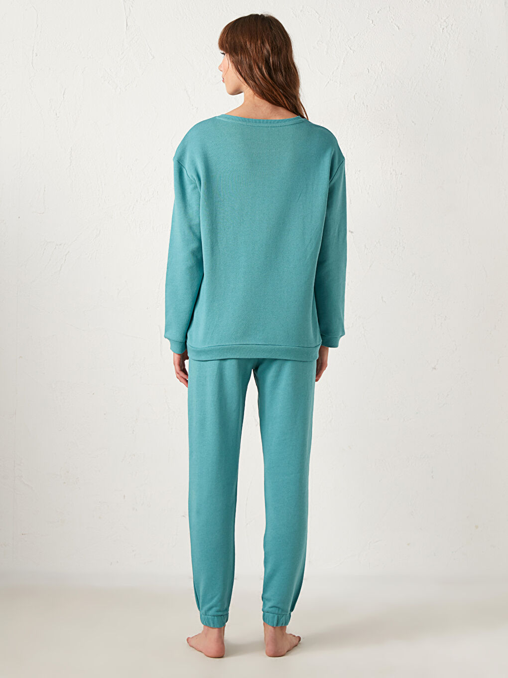 Ensemble de pyjama TURQUOISE Femme-3