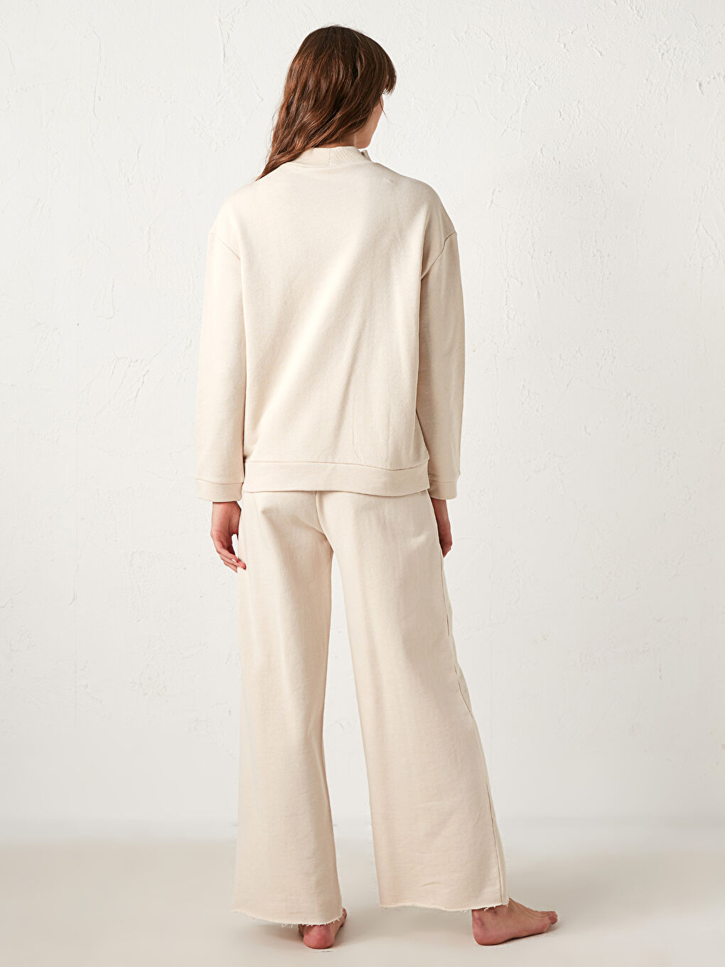Wide Leg Cotton Pajama Set-3