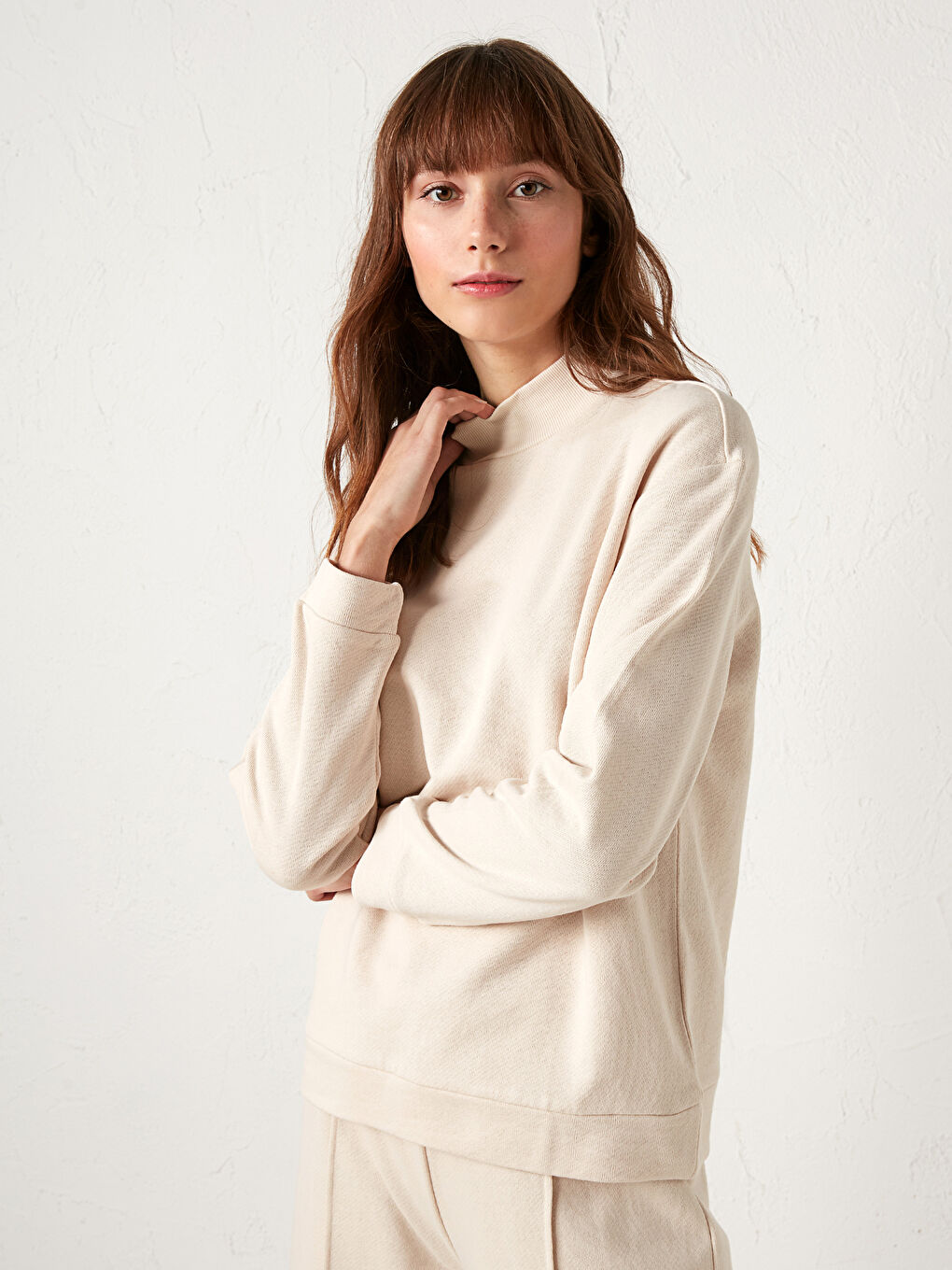 Wide Leg Cotton Pajama Set-1