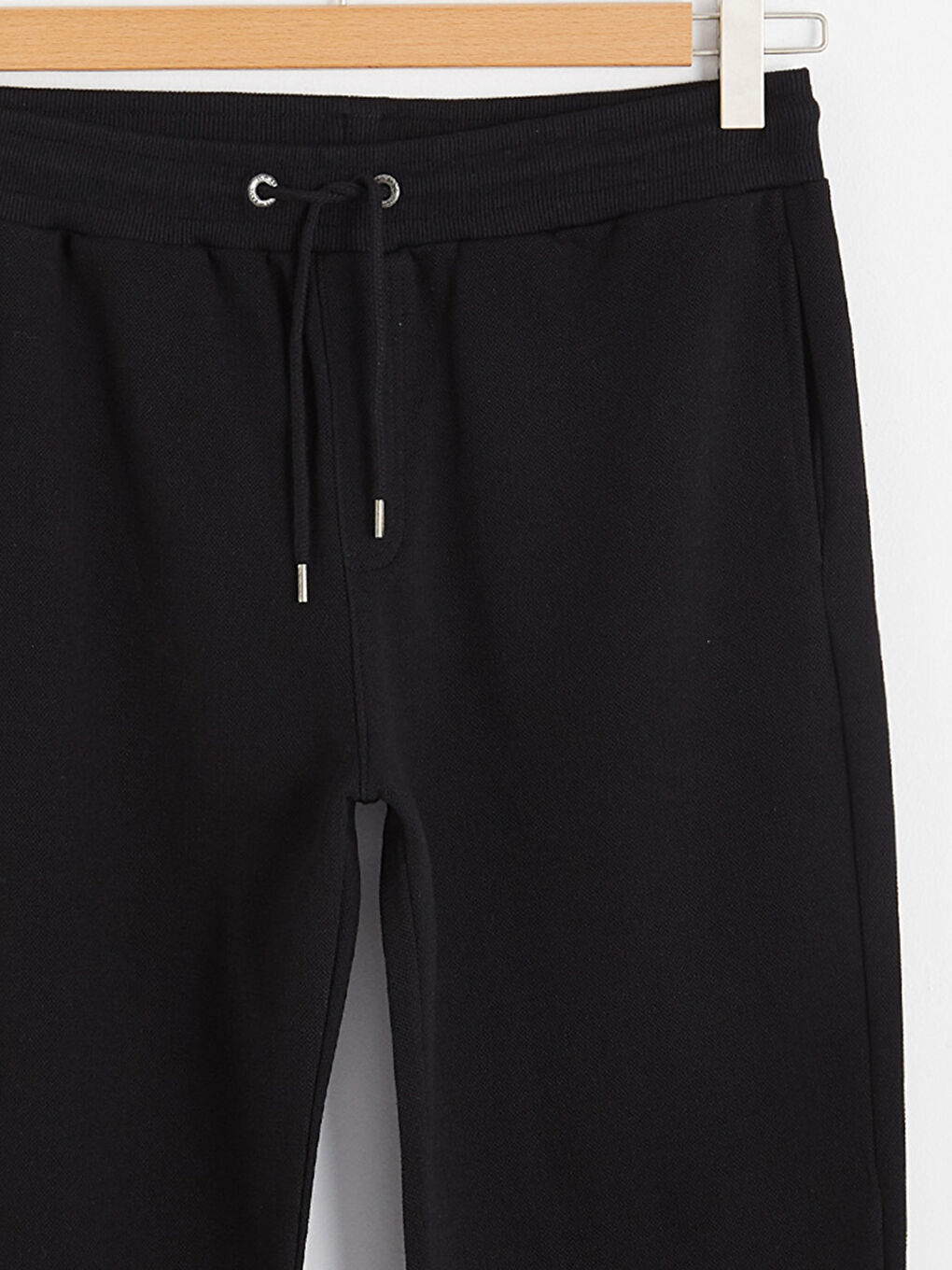 Siyah Standart Kalıp Jogger Eşofman Altı-7