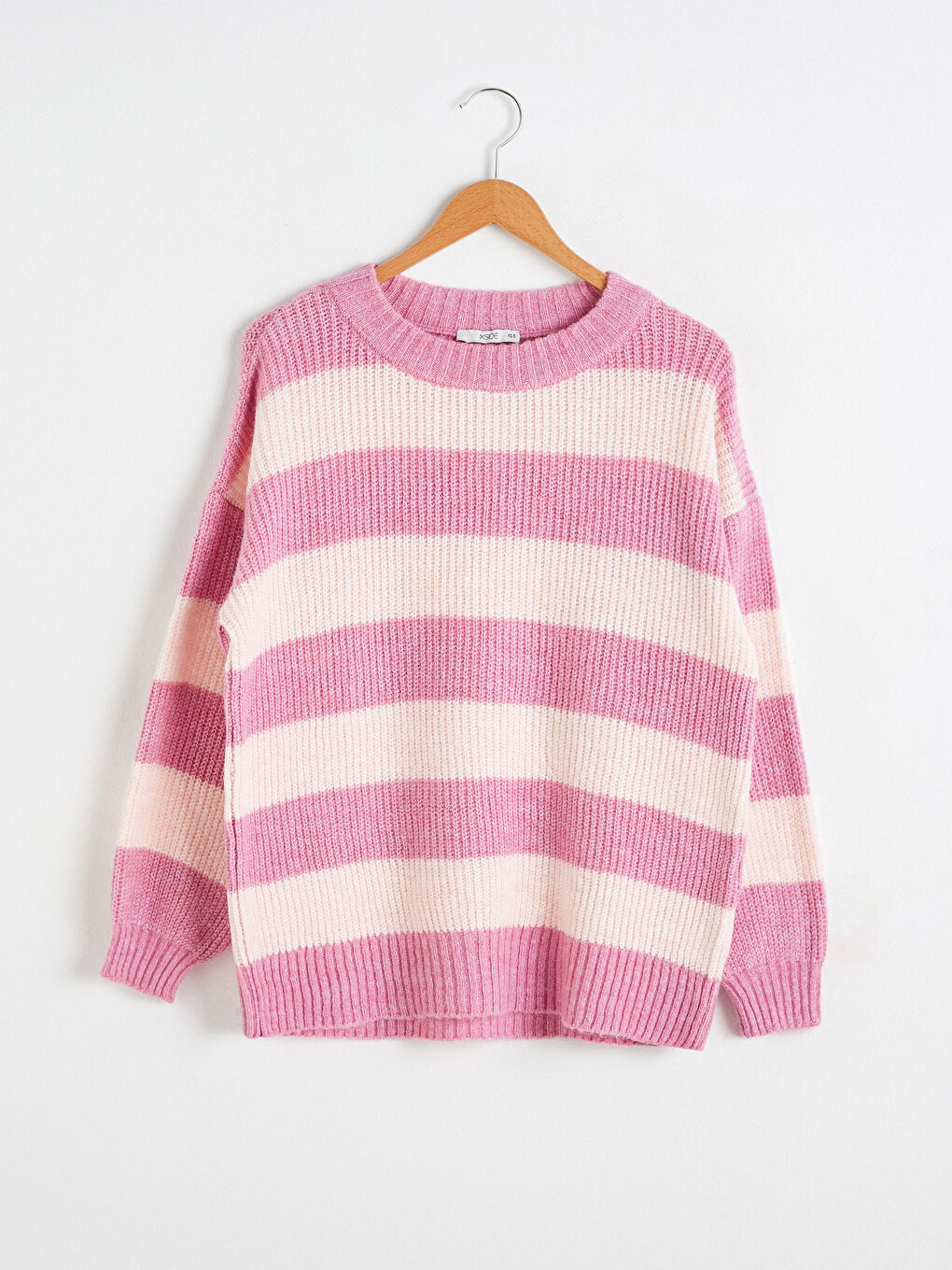 Striped Heavy Tricot Jumper-10