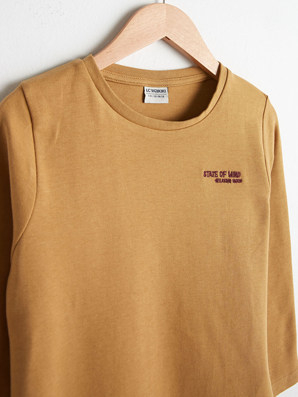 Boy's Basic Cotton T-Shirt-2