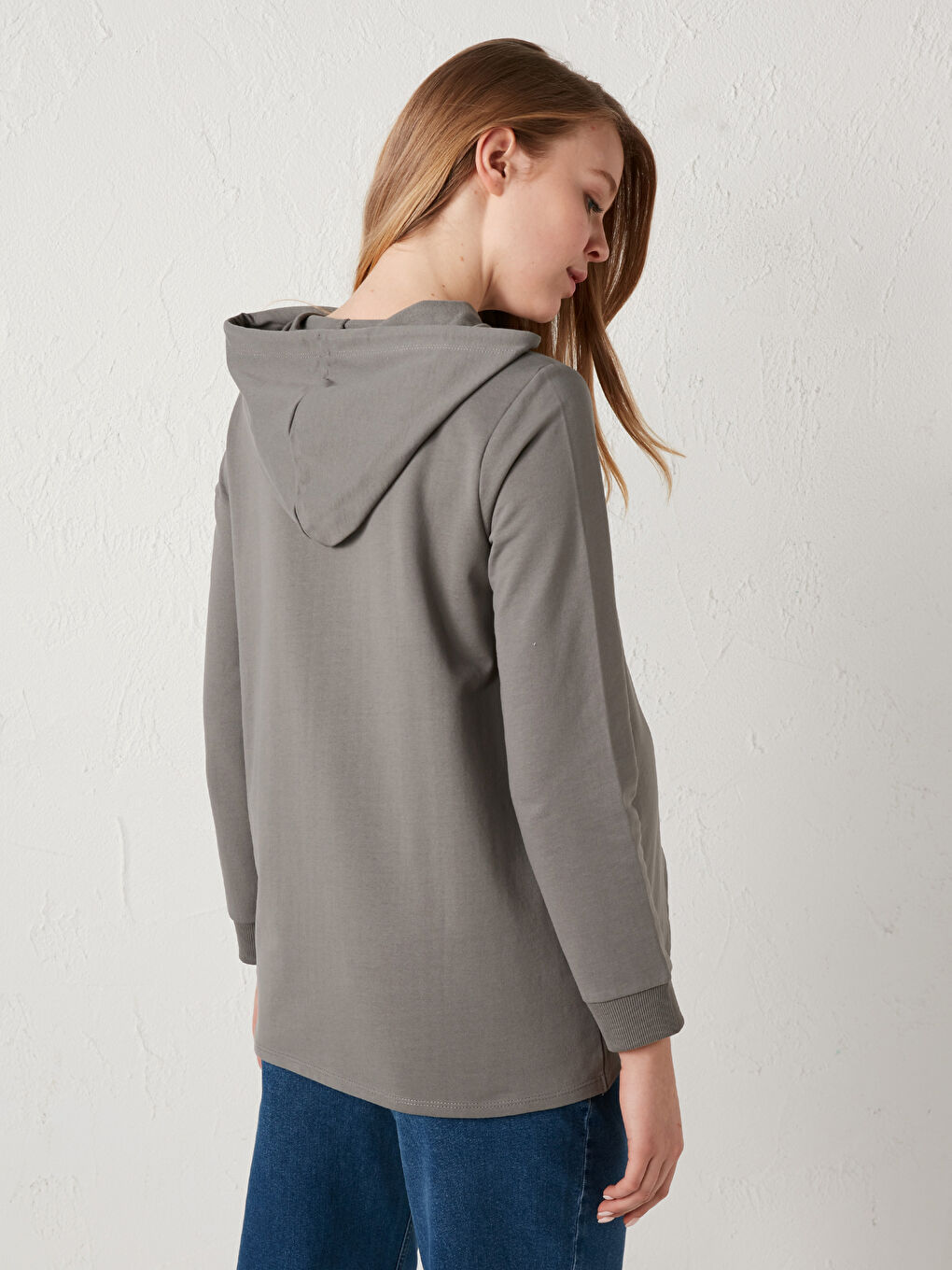 LCWAIKIKI Maternity Maternity Nursing Hooded Sweatshirt -0WHP72Z8-GZF