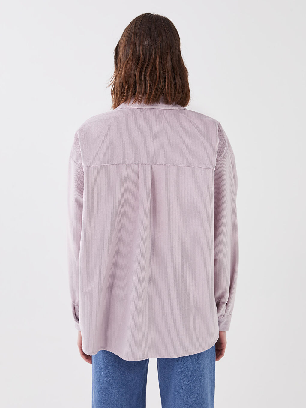 XSIDE Geknöpftes Reguläres Langarm Samt Damen Hemd Jacke -0WHQ01Z8-QHM