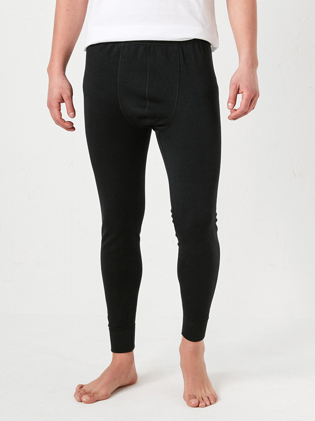 Standard Fit Thermal Pajama Bottoms-1