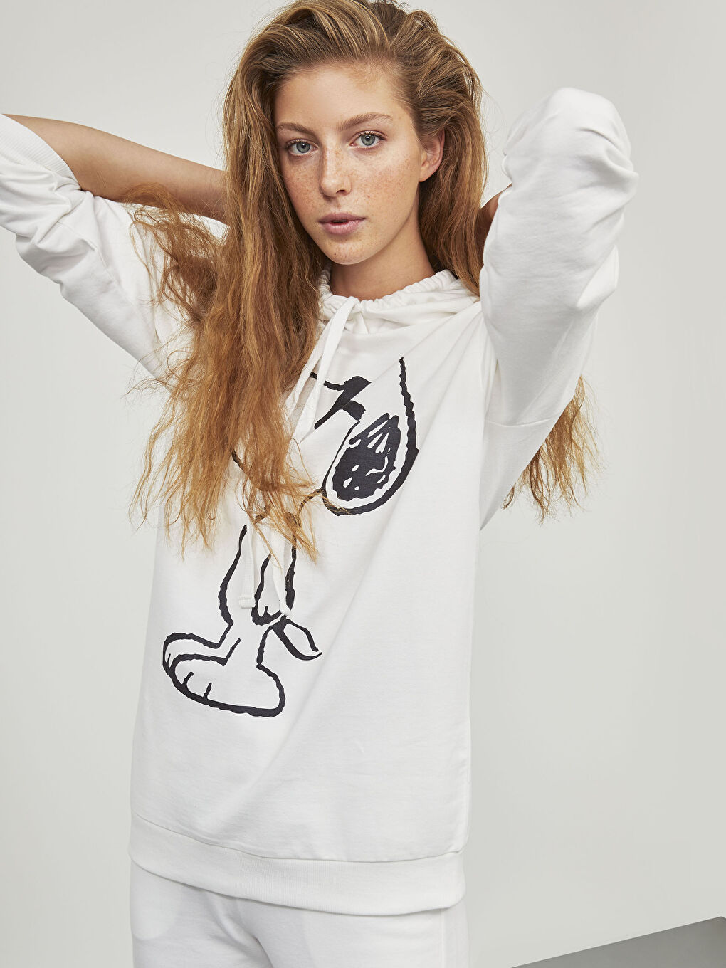 Snoopy Printed Sweatshirt-1