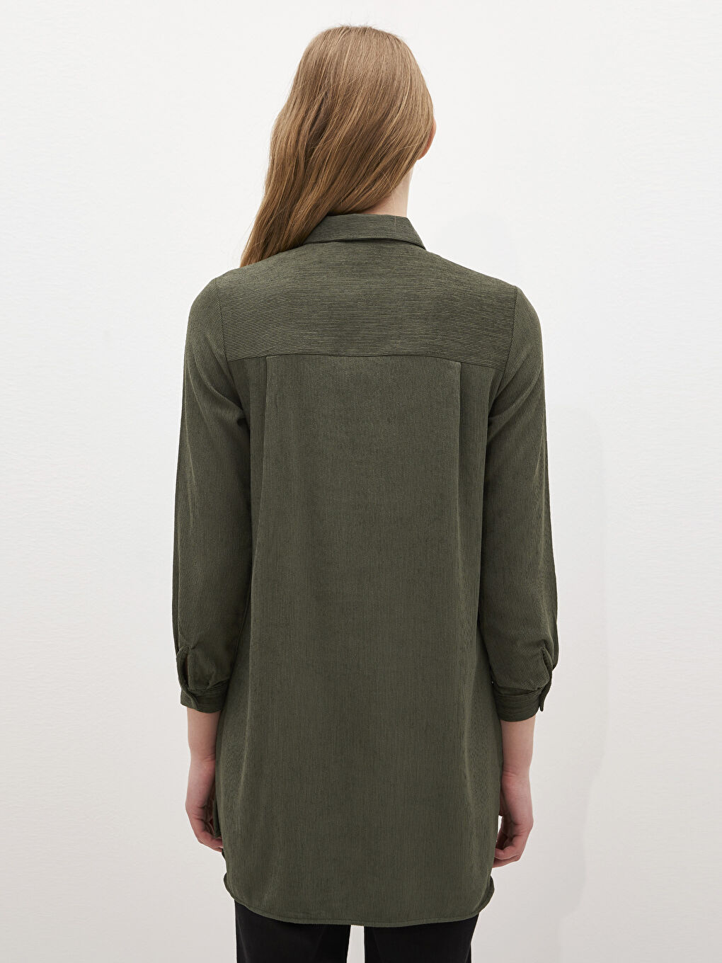 Барқыт әйелдерге арналған жейде туника-3