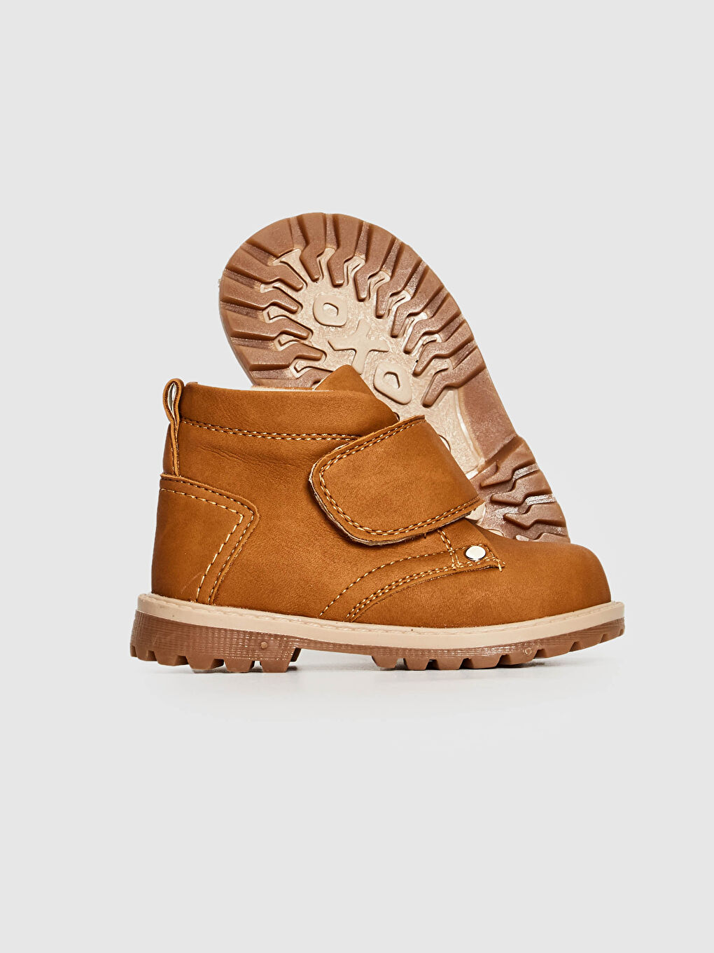 Kahverengi Erkek Bebek Cırt Cırtlı Bot-3