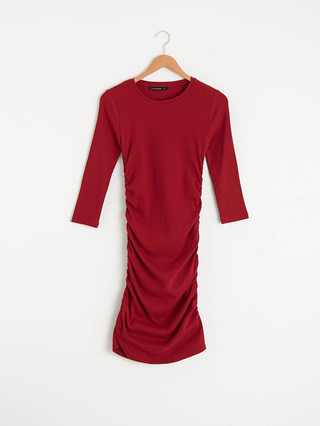 Mini Baumwoll Stretch Kleid-5