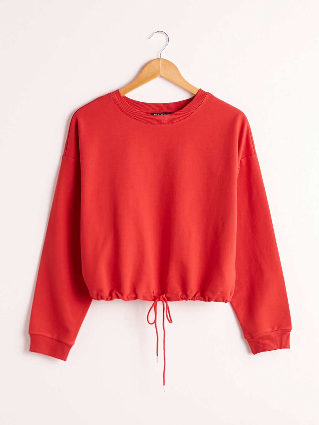 Gathered Detail Sweatshirt-7
