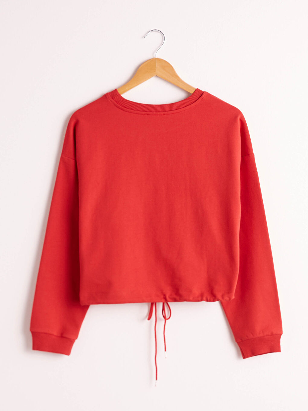 Gathered Detail Sweatshirt-8