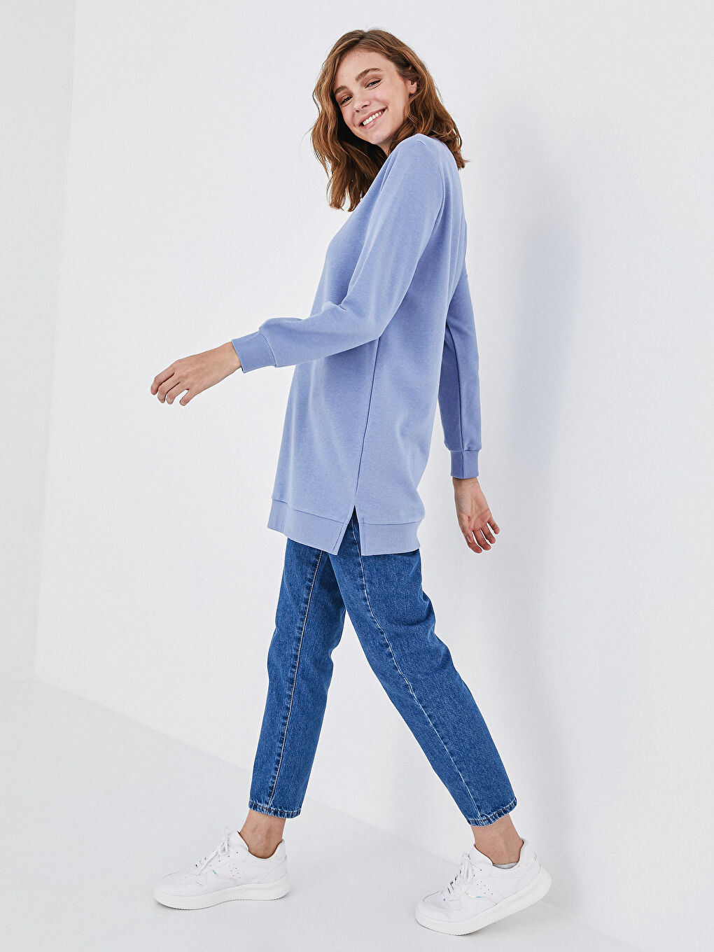 LCW Modest Comfortable Fit Women's Harem Jeans -0WHS64Z8-H45