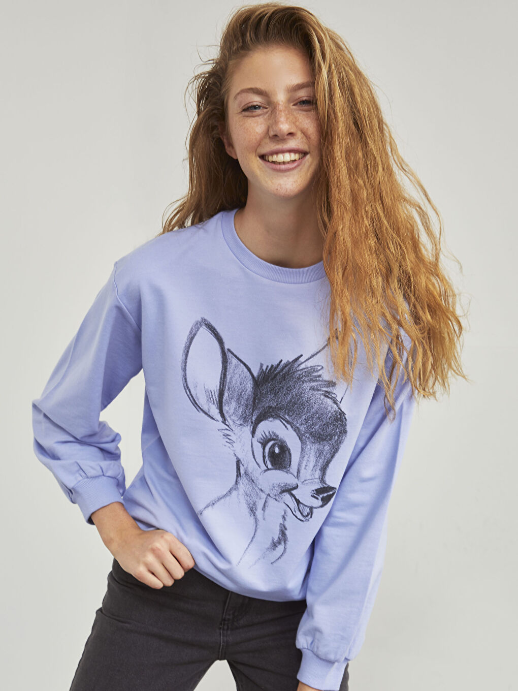 Свитшот с принтом Бэмби-1