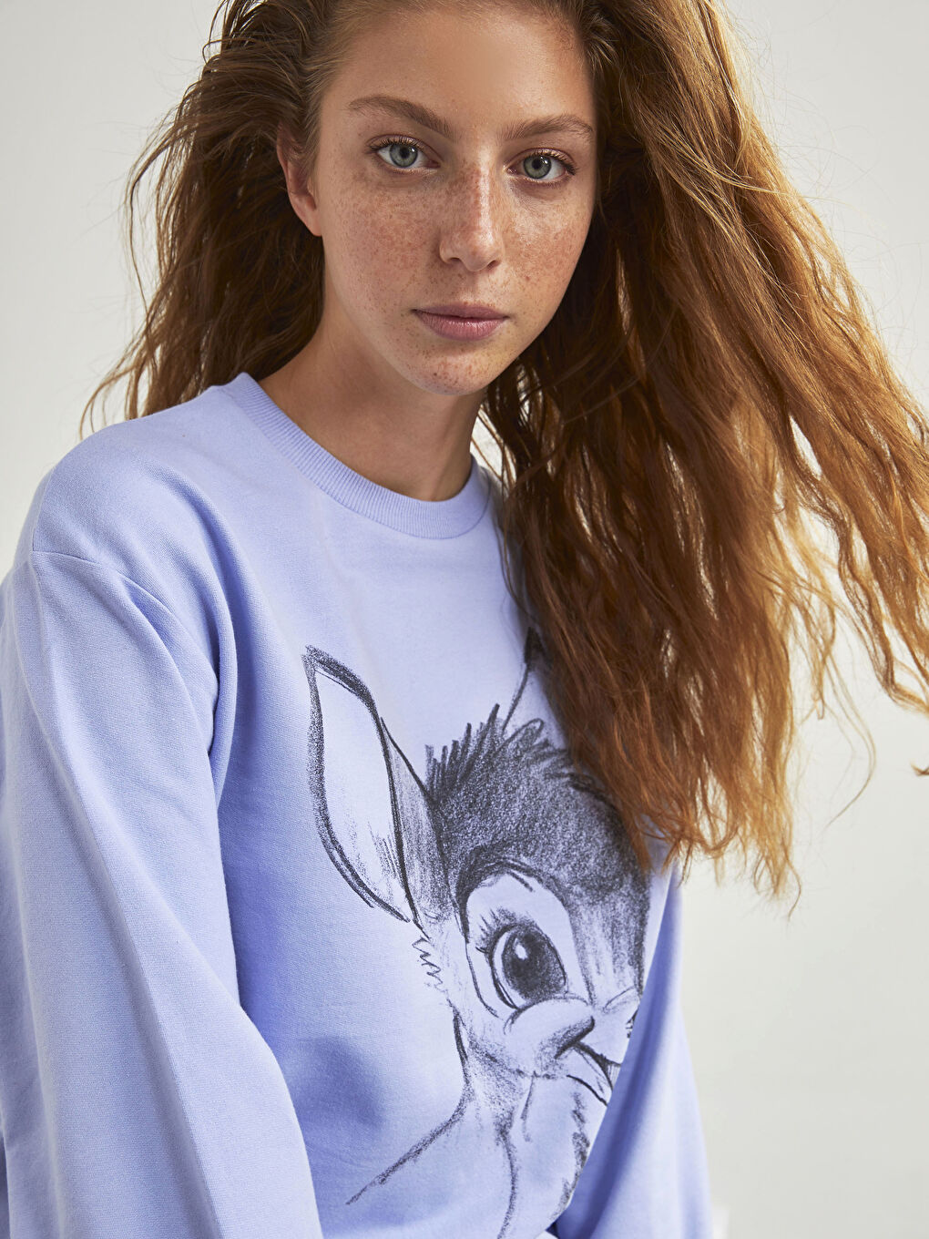 Свитшот с принтом Бэмби-4