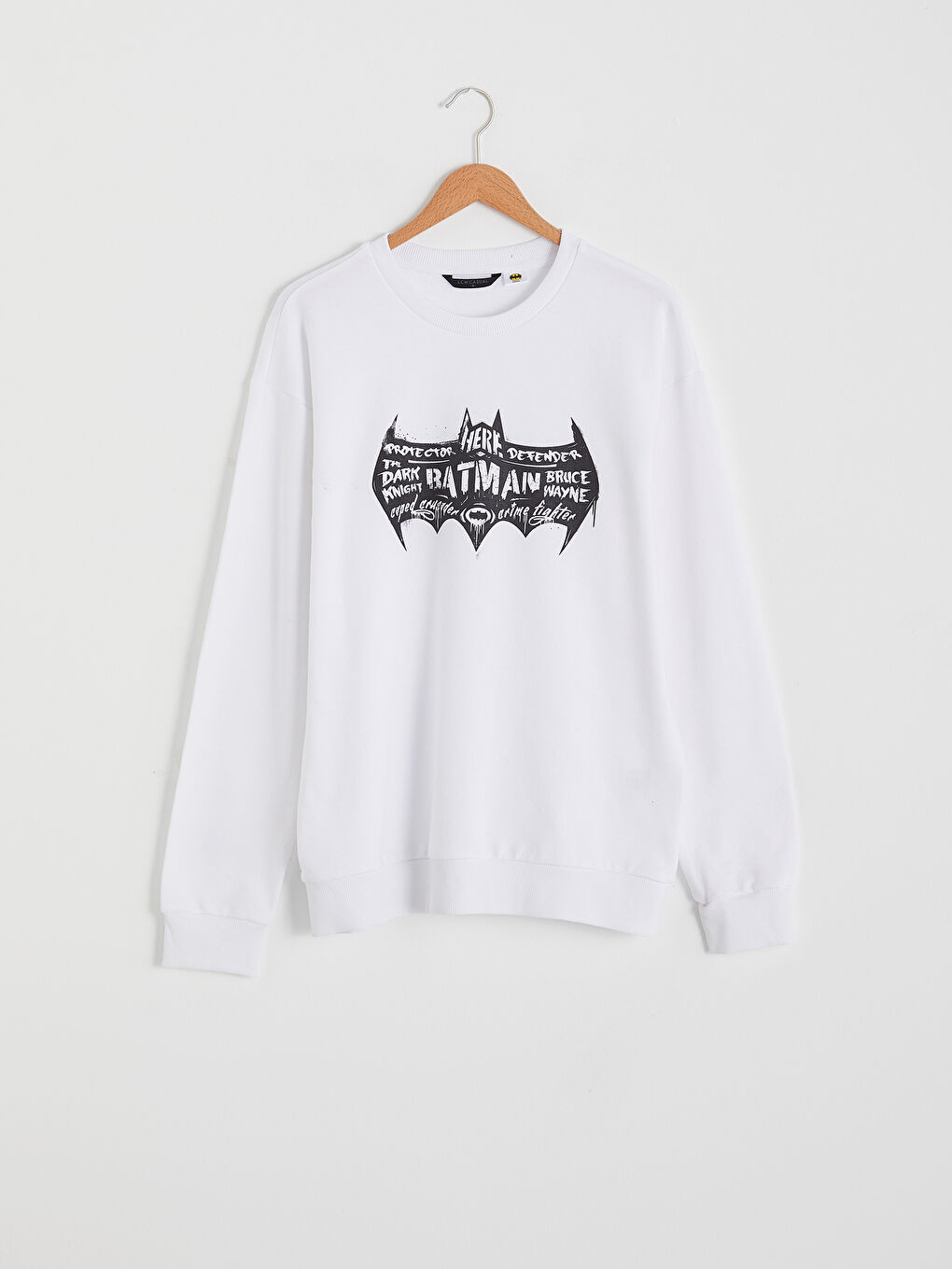 Batman Printed Crew Neck Heavy Sweatshirt-4