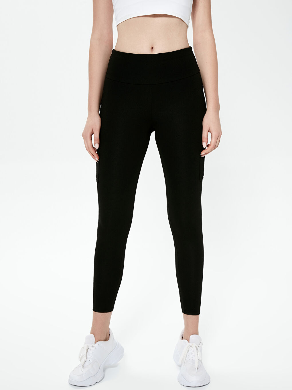 Elastic Waist Active Sport Tights-12