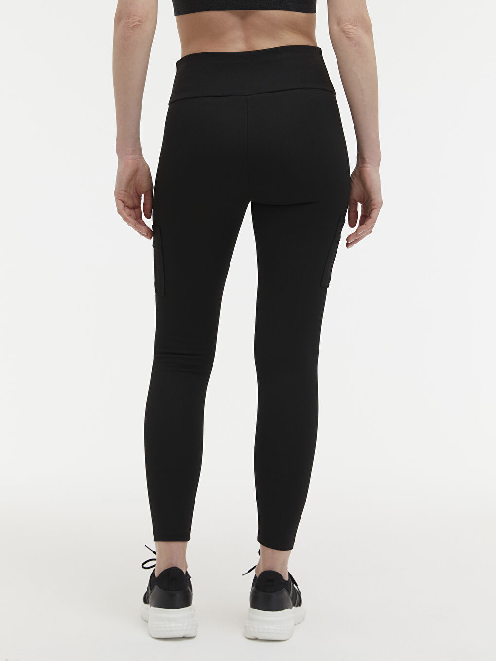 Elastic Waist Active Sport Tights-3