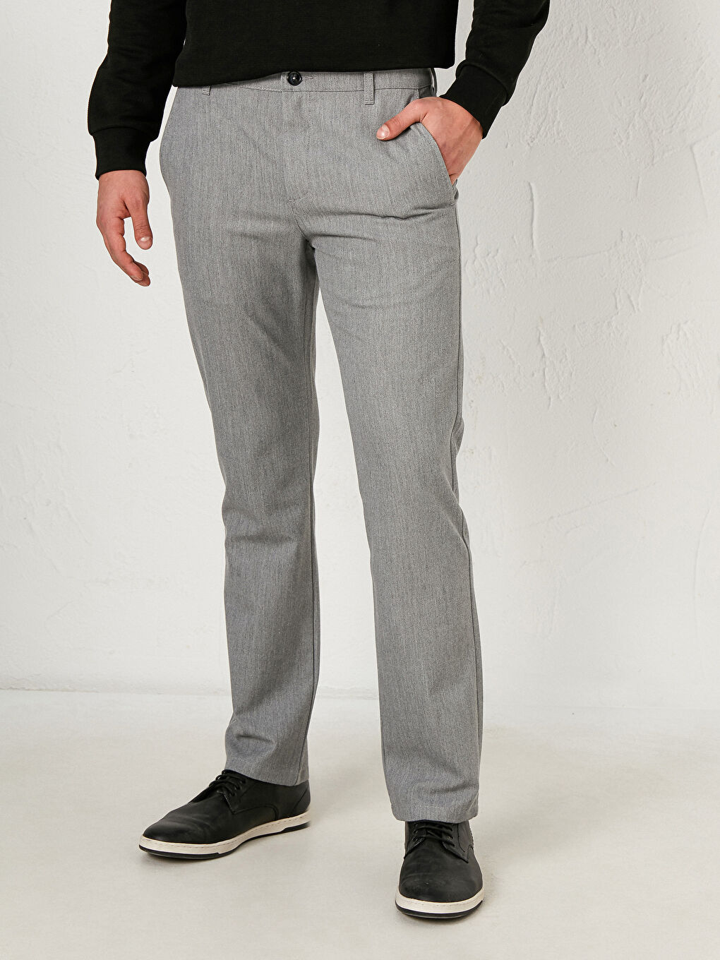 Pantalon Gabardine Coupe Standard-1