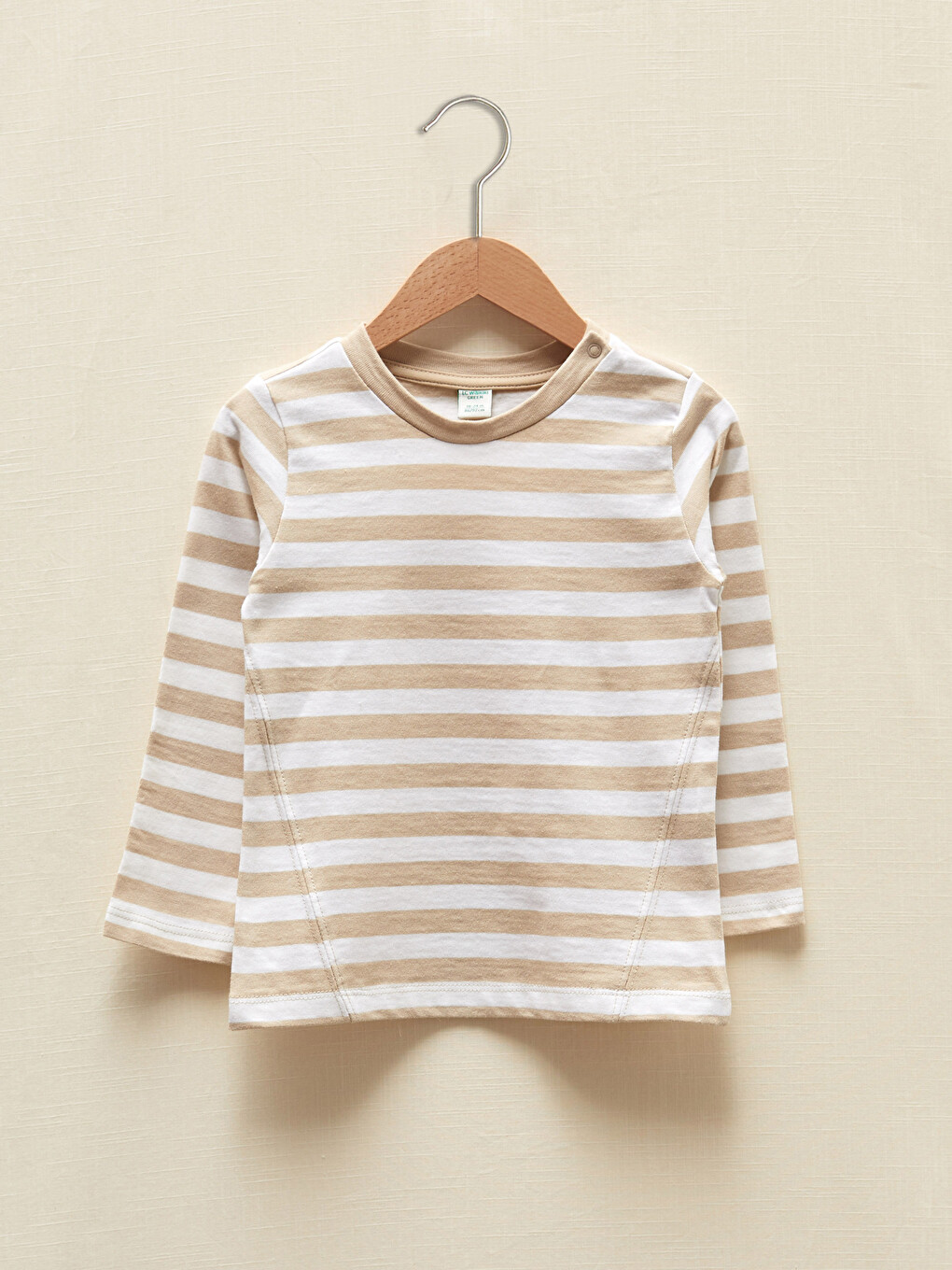 Baby Boy Organic Cotton Striped T-Shirt