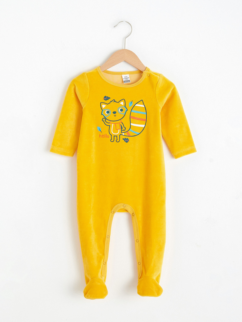 Baby Boy’s Velvet Jumpsuit