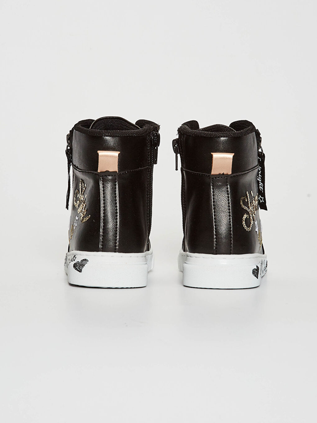 Girl's Lace-up Sneakers-4