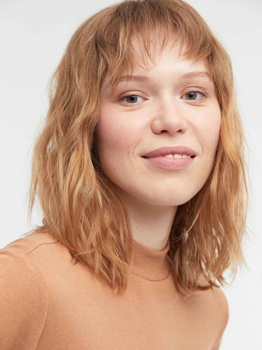 Neckband Cotton Women's Sweatshirt Tunic-2