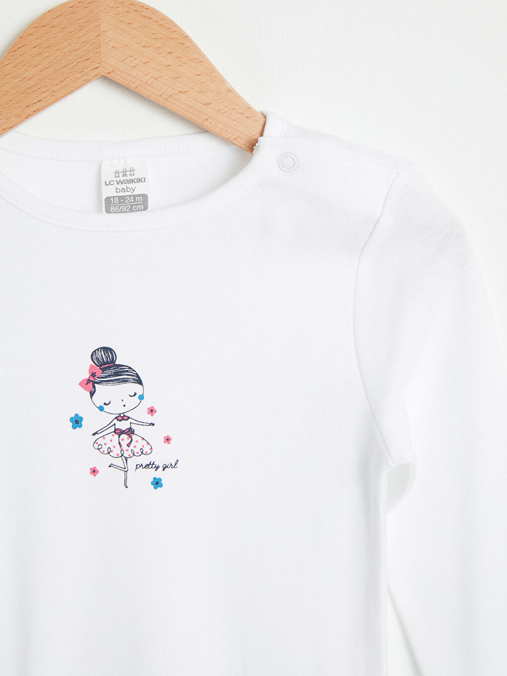 بدلة جسم بنات رضع بزر ضغط - ٥ قطع-7