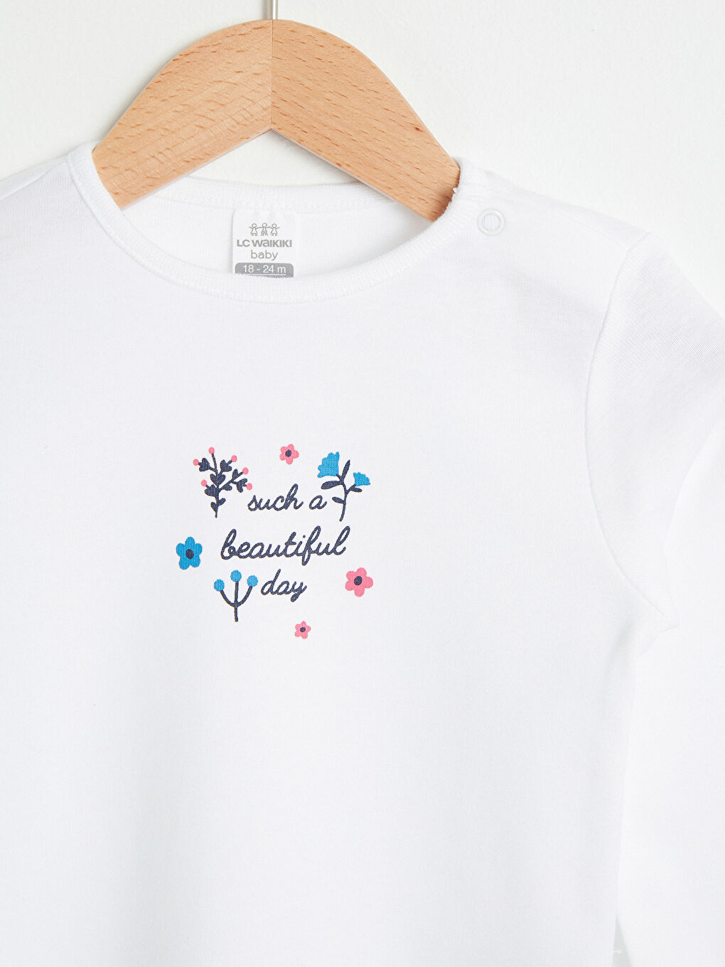 بدلة جسم بنات رضع بزر ضغط - ٥ قطع-8