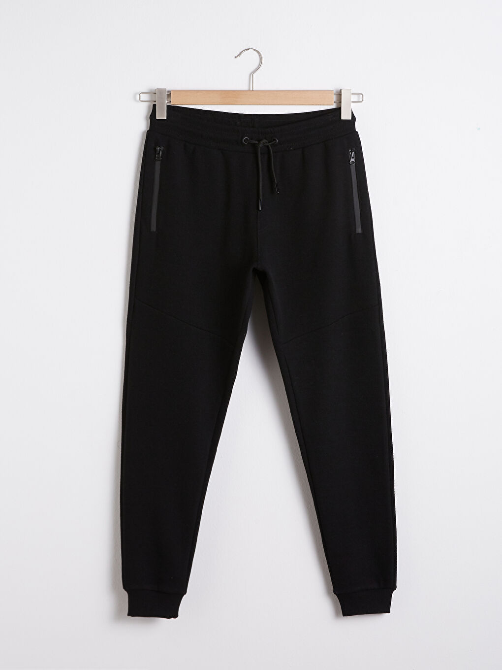 Siyah Slim Fit Erkek Jogger Eşofman Altı-4