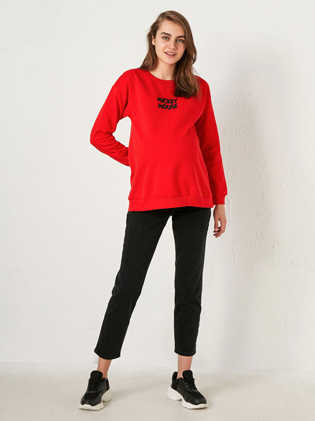 Siyah Jupıter Süper Skinny Fit Hamile Jean Pantolon