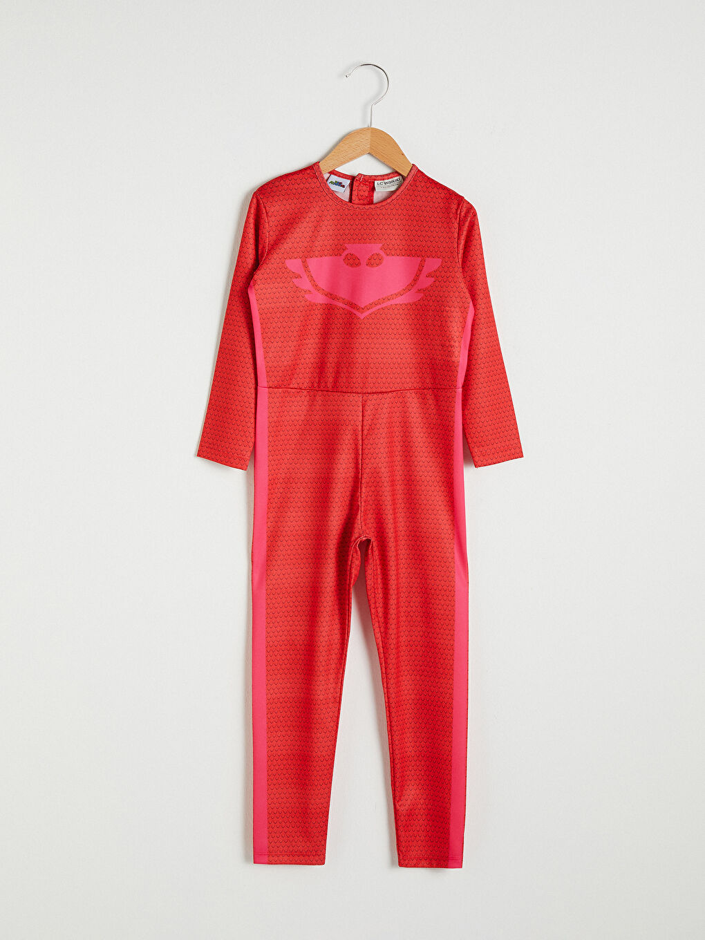 Kırmızı Kız Çocuk Pijamaskeliler Kostüm