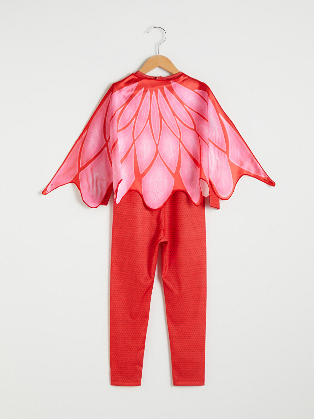 Kırmızı Kız Çocuk Pijamaskeliler Kostüm-1