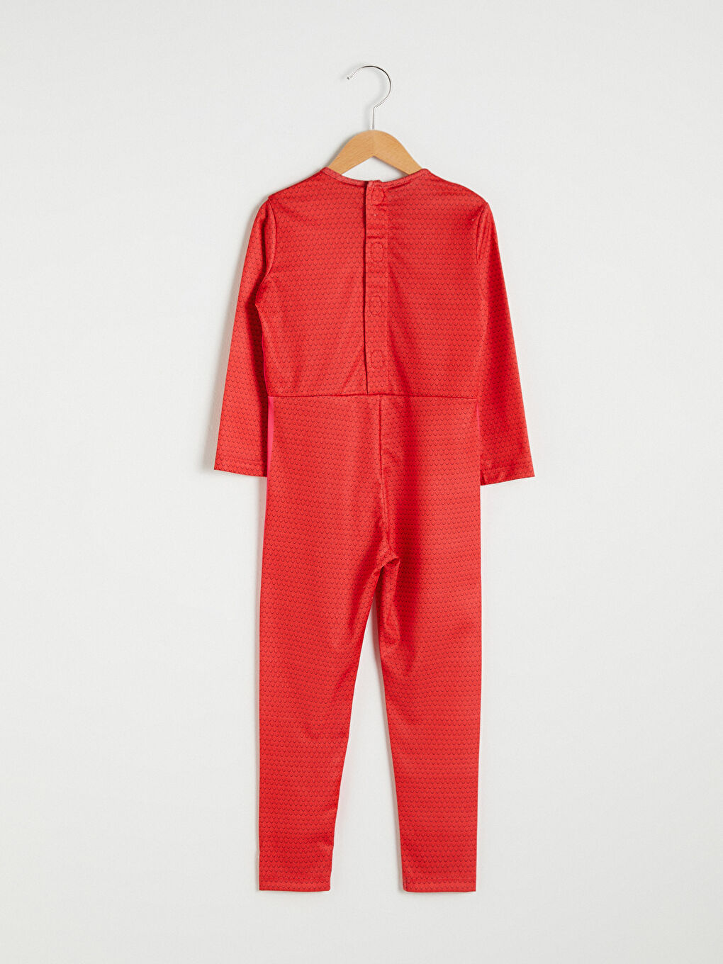 Kırmızı Kız Çocuk Pijamaskeliler Kostüm-2