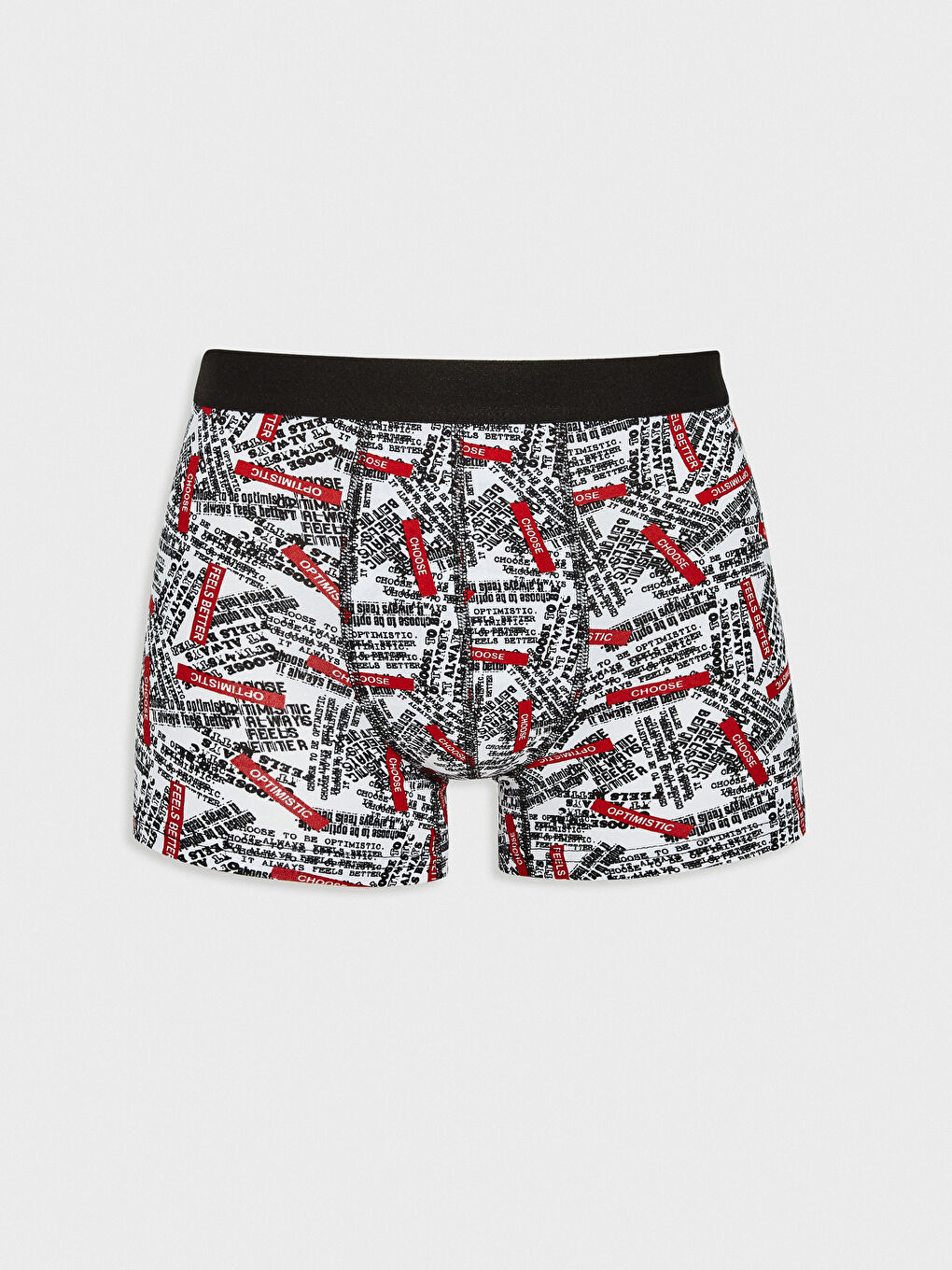 Kırmızı Standart Kalıp Esnek Kumaş Boxer 3'lü-2