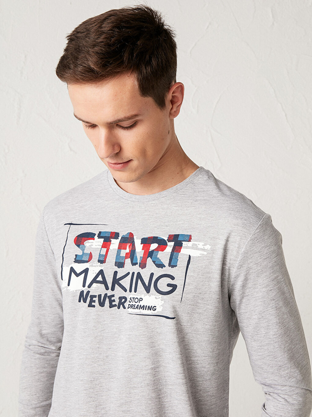 Ensemble de pyjama imprimé coupe standard-1