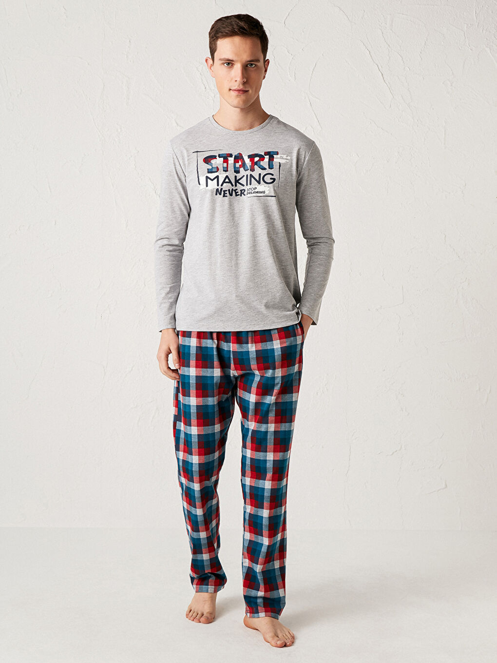 Ensemble de pyjama imprimé coupe standard