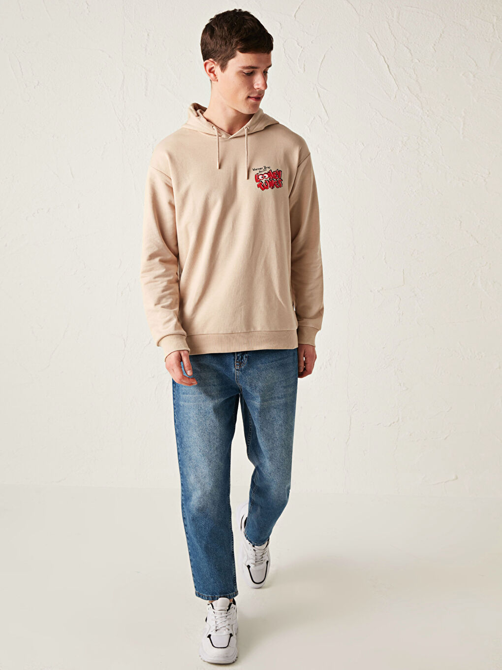 Looney Tunes Character Printed Hoodie-3