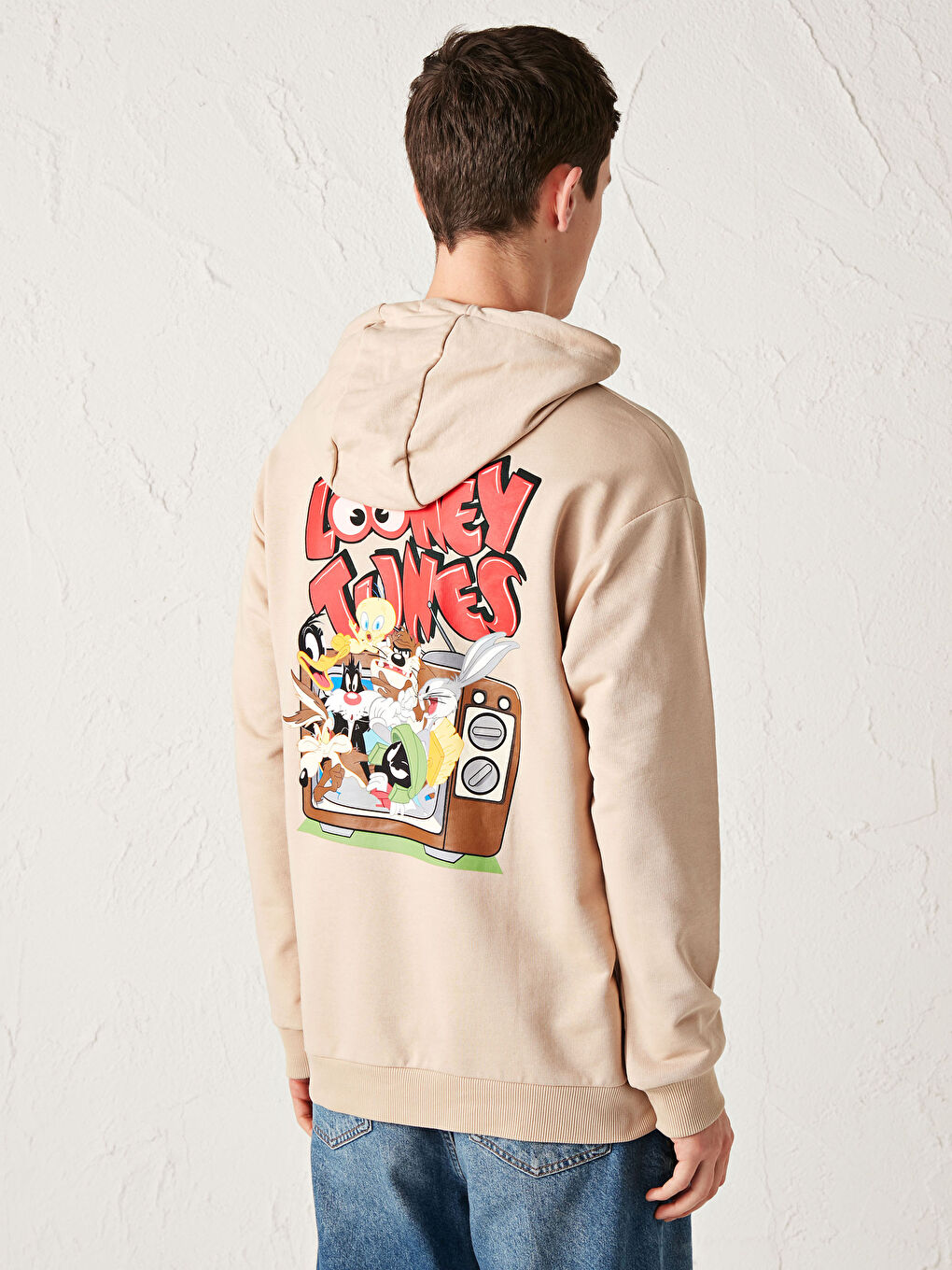 Looney Tunes Character Printed Hoodie-4