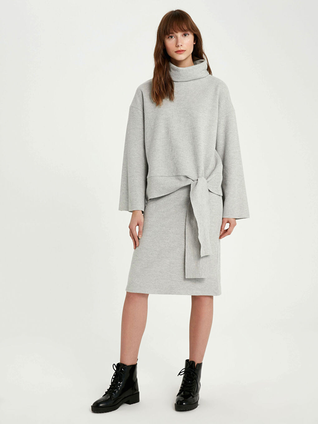 Әйелдерге арналған түзу қарындаш белдемше-1